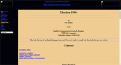 Desktop Screenshot of election96.veitkuehne.de